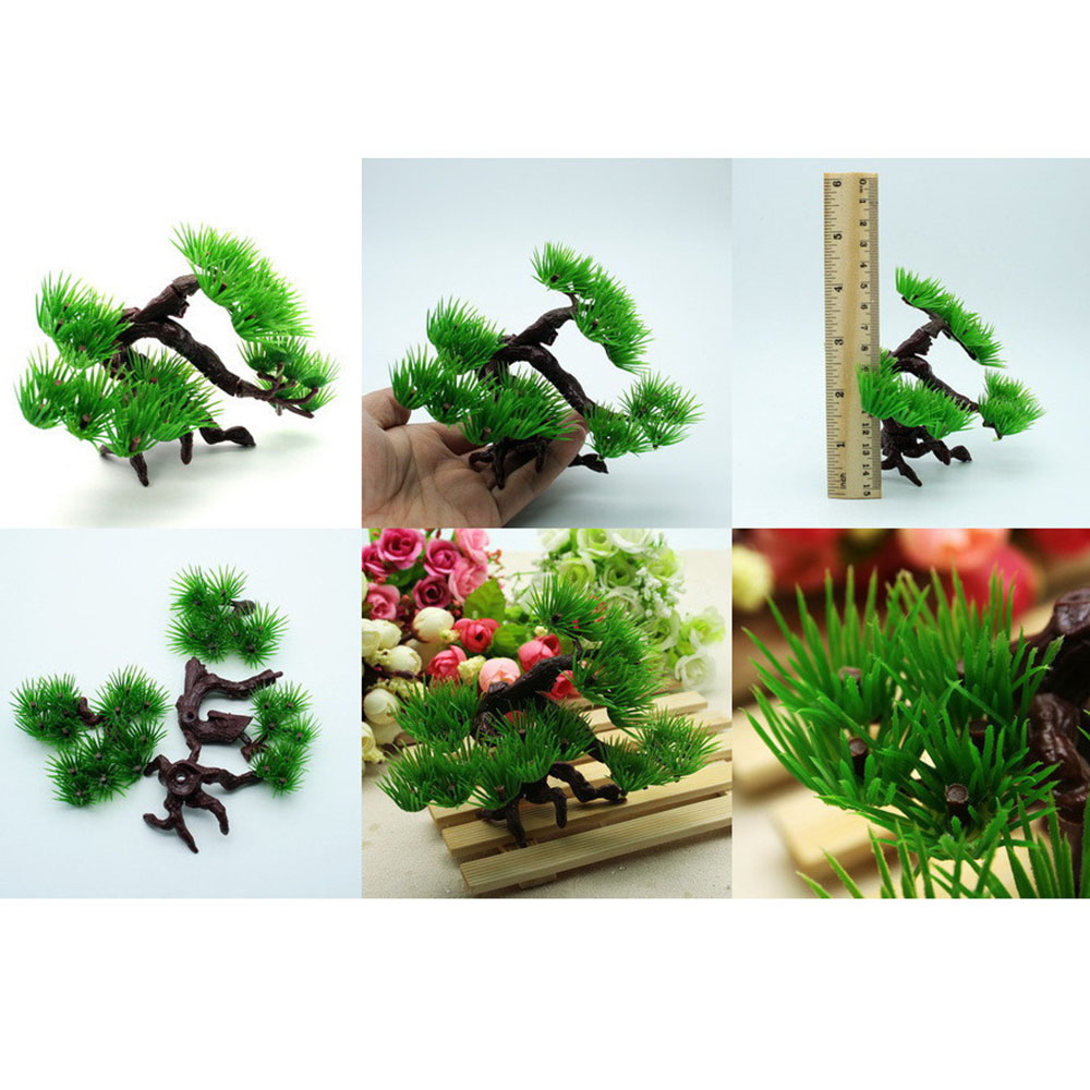 Cây Bonsai Nhân Tạo Trang Trí Bể Cá