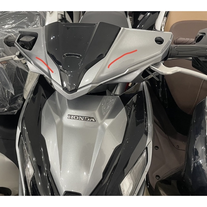 Trang trí ốp tay lái AIR BLADE 2020-2021-2022-2023 hàng chính hãng honda