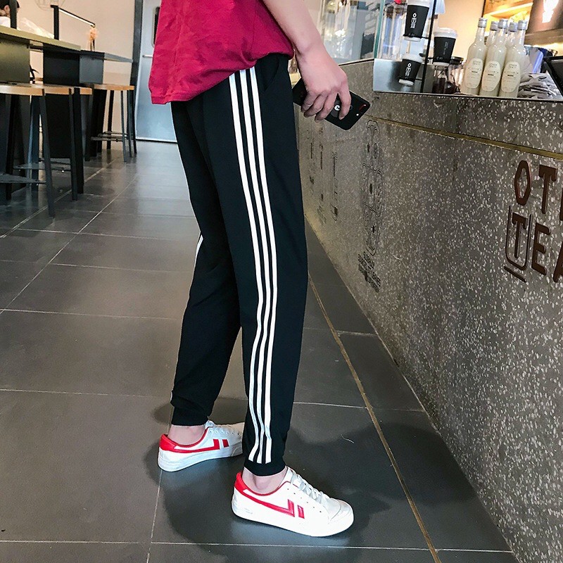 Quần jogger 3 sọc Nam/nữ , quần jogger , quần thể thao, quần 3 sọc | BigBuy360 - bigbuy360.vn