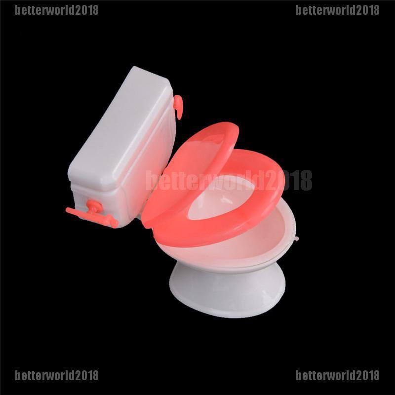 Mô Hình Toilet Đồ Chơi Bằng Nhựa Chất Lượng