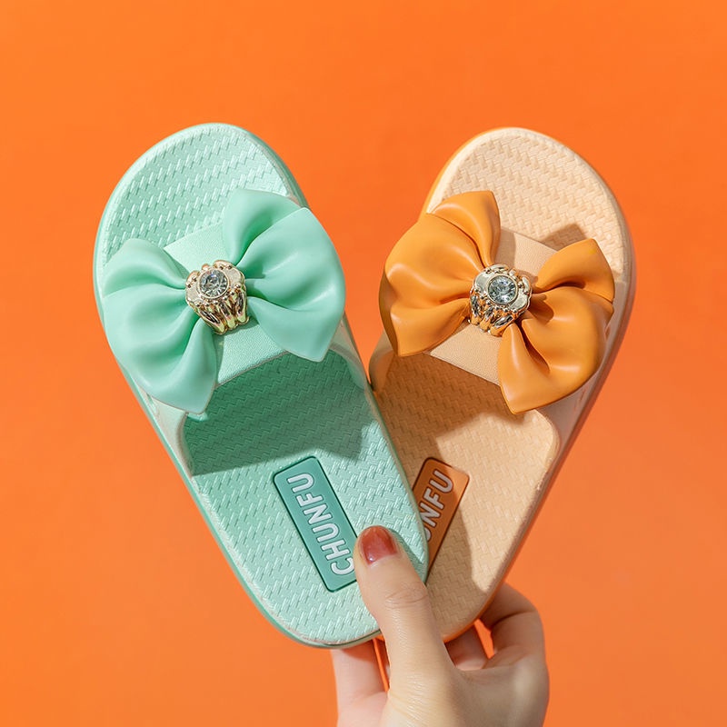 Dép Đi Trong Nhà Kiểu Dáng Dễ Thương Cho Bé Gái