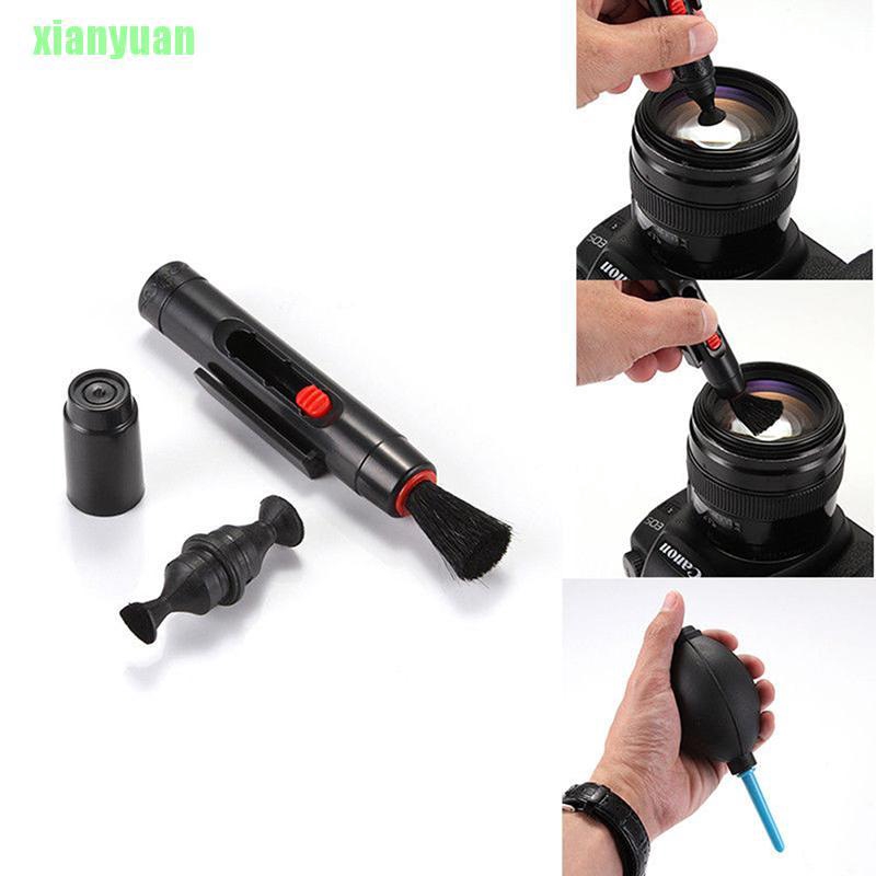 Bộ Dụng Cụ Làm Sạch Ống Kính Máy Ảnh Dslr Vcr 3 Trong 1