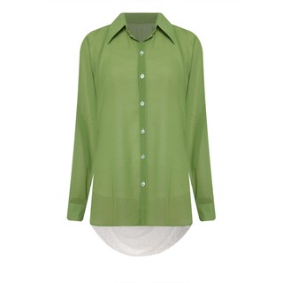 Lovadova - B10C006 - Áo kiểu nữ phối ren