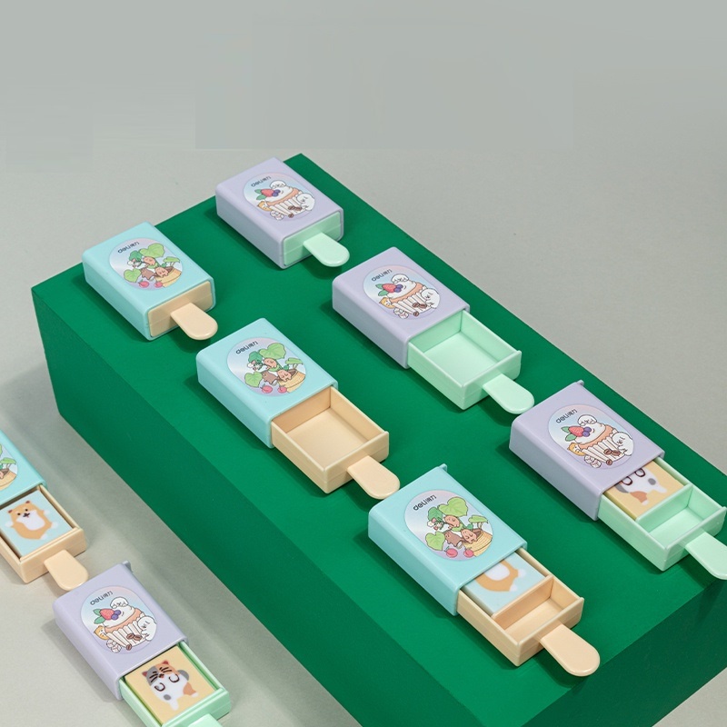 Gôm tẩy ma thuật Deli 71113 / Tẩy kem ma thuật