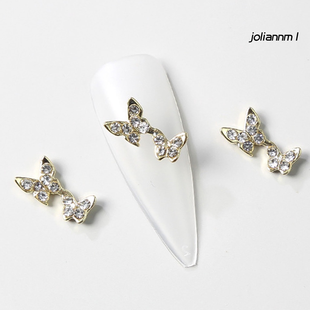 10 Phụ kiện trang trí móng tay làm từ hợp kim không phai phong cách vintage độc đáo