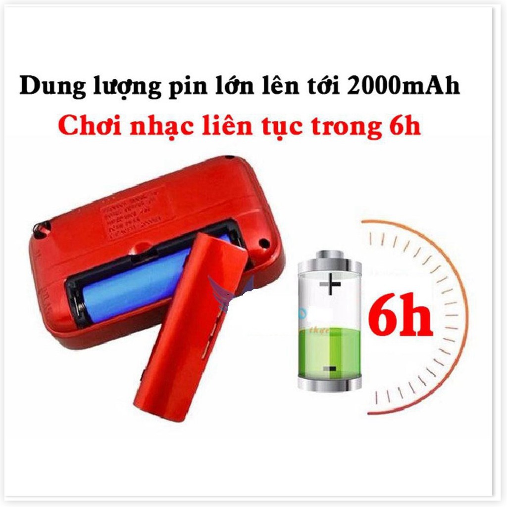 ĐÀI RADIO FM NGHE NHẠC QUA USB VÀ THẺ NHỚ, NGHE KINH PHẬT KK11 ÂM THANH TRUNG THỰC