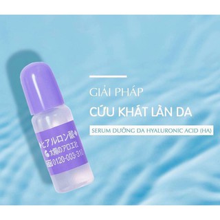 Serum HA - giải pháp cứu khát làn da