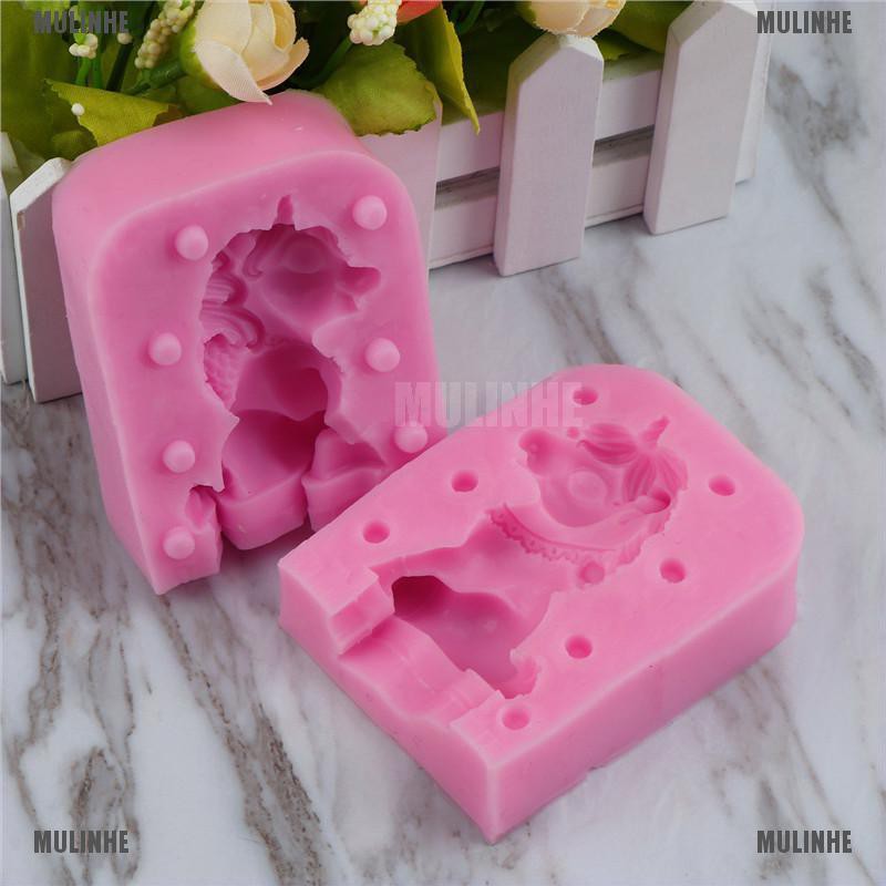 Bộ 2 Khuôn Silicone Làm Bánh Hình Kỳ Lân 3D