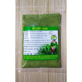 BỘT MÀU LÁ NẾP LÁ DỨA TỰ NHIÊN