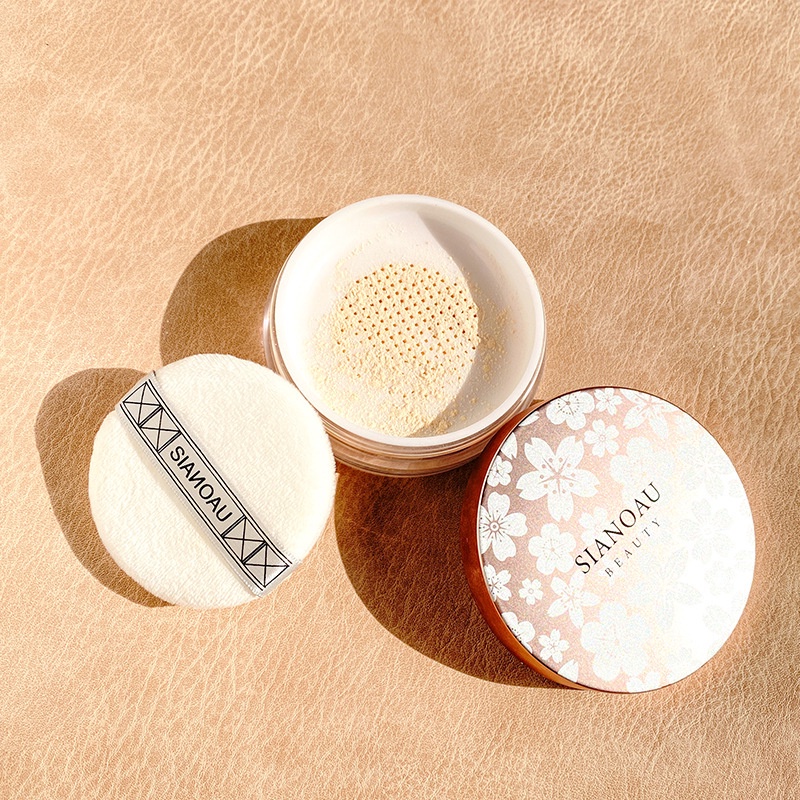 Phấn Phủ Dạng Bột Mật Ong Lâu Trôi Kiềm Dầu Chống Nước Chống Mồ Hôi Che Khuyết Điểm Không Phai Màu Tự Nhiên Cho Nữ