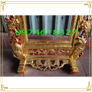 khung ảnh thờ mai-gỗ mít