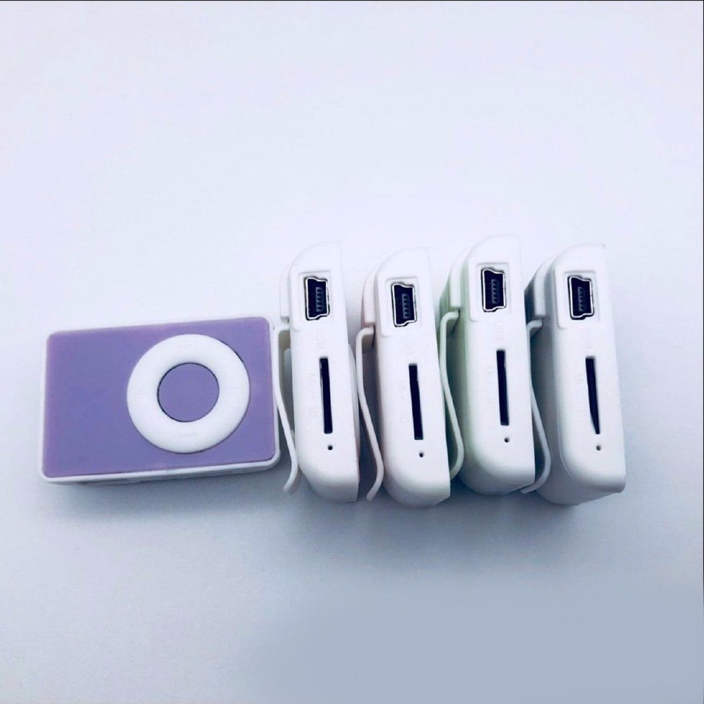 A MX-307 Mini C Type USB Metal Clip Micro SD TF Card Slot Music MP3 Player