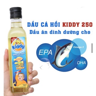 Dầu Ăn Trẻ Em Kiddy Cá Hồi 250ml(dầu ăn dinh dưỡng cho bé) thumbnail