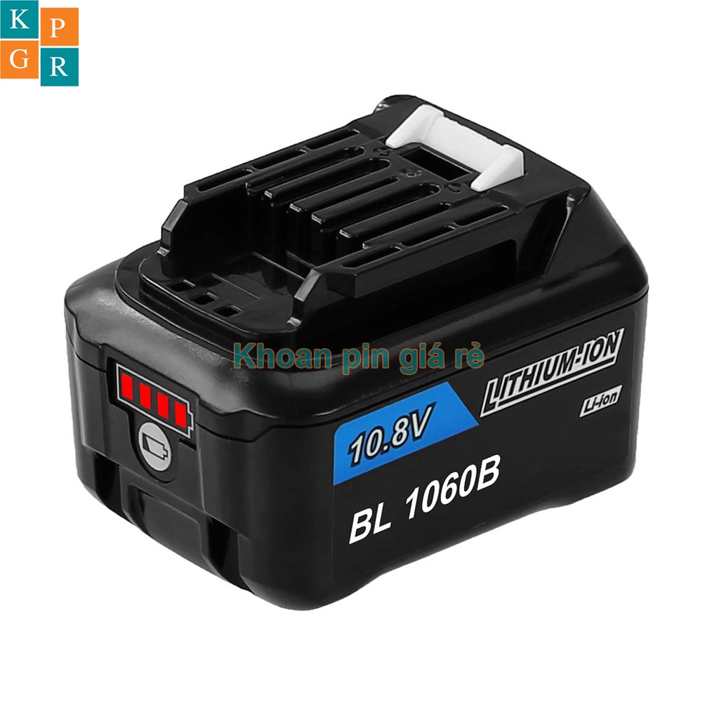 KPGR Pin makita 12V max Li-ion nhận sạc zin