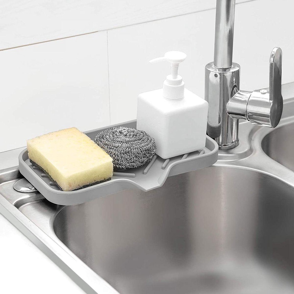 Khay Đựng Xà Phòng Có Vòi Thoát Nước Tiện Dụng