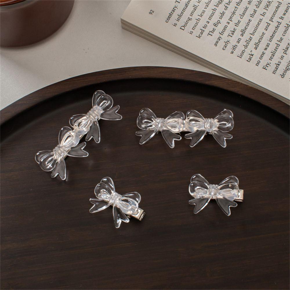 Kẹp Tóc Nhỏ Trong Suốt Xinh Xắn Thời Trang