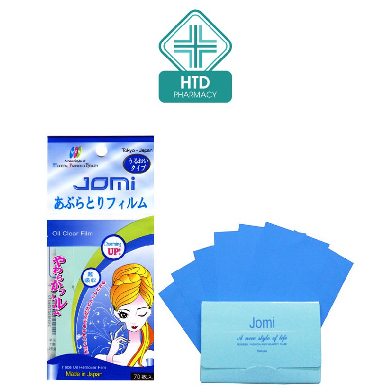 [NHẬT BẢN] Phim thấm Dầu (Oil Clear Film) Jomi (70 Tờ/Gói)