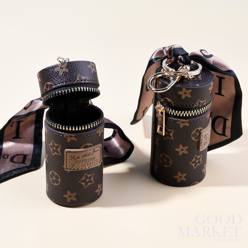 Túi Đựng Son Môi/Móc Khóa/Túi Xách Mini Bằng Lụa Sáng Tạo Tinh Tế Thời Trang Cho Nữ