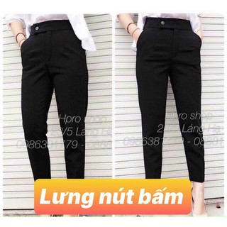 Quần Tây baggy lưng cao