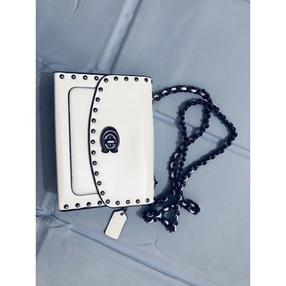 Túi Coach da thật size 19