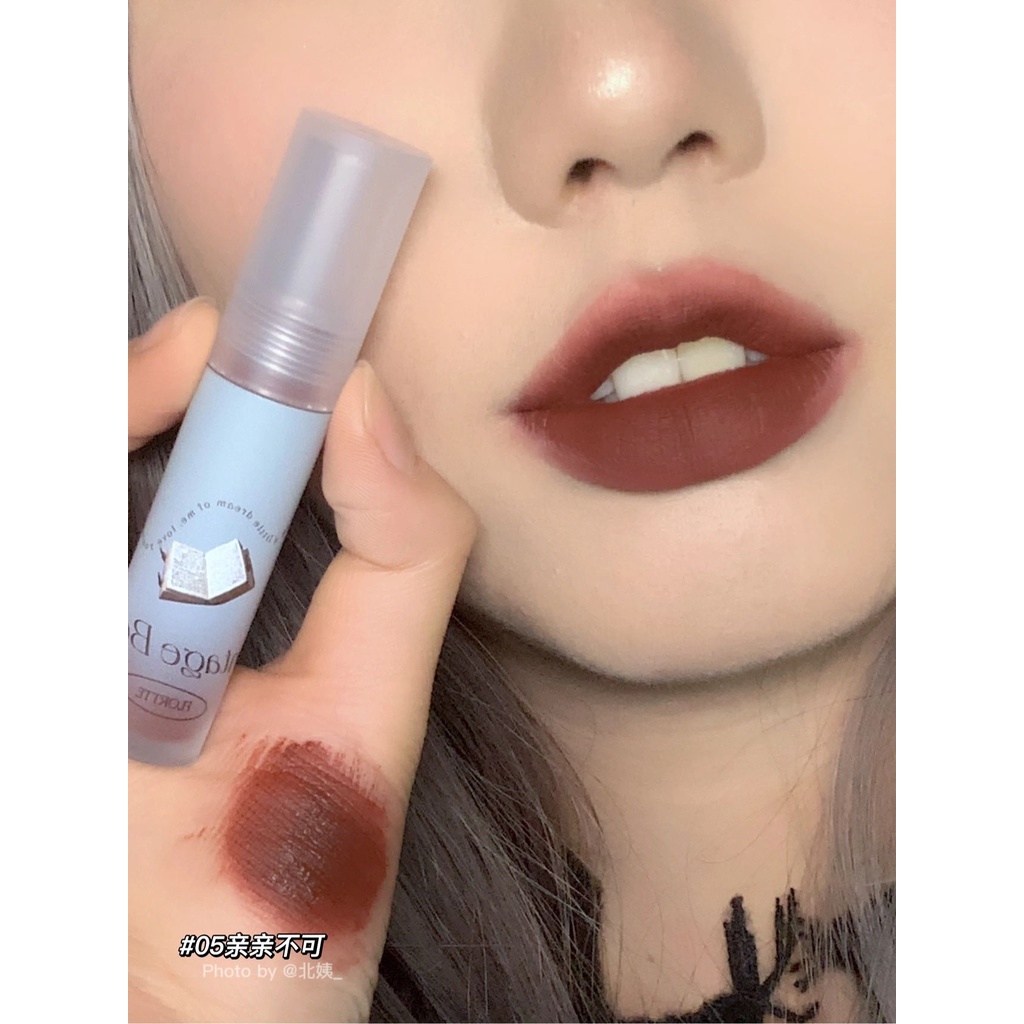 FLORTTE Son môi nhung lì chống dính tông màu trẻ trung