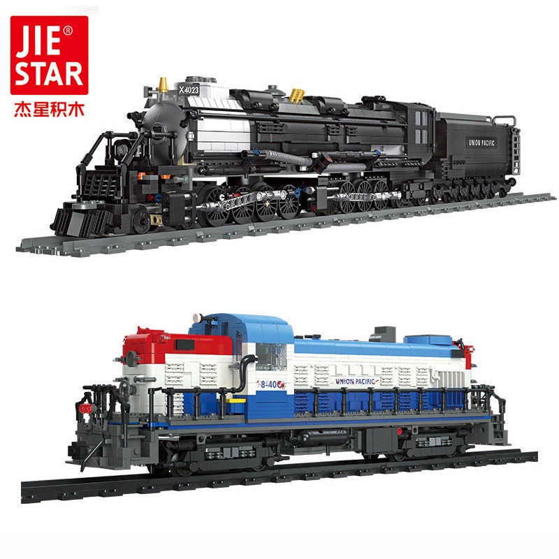HOTĐồ chơi Lego tàu hỏa tương thích với hơi nước cậu bé trên 10 tuổi quà tặng cho cậu bé khối xây dựng dành cho người lớ