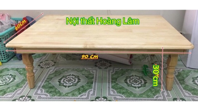 Bàn gấp gọn gỗ cao su cỡ to ( HỎA TỐC 1 GIỜ)