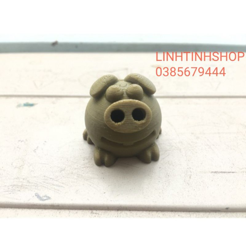 ĐẦU NẶN KEM ĐÁNH RĂNG HEO PEPA CỤC SÚC 3DP-RINTING