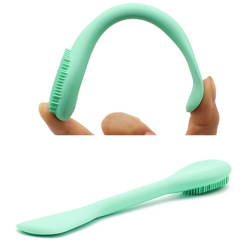 Cọ Rửa Mặt Bằng Silicone Hai Đầu Tiện Dụng