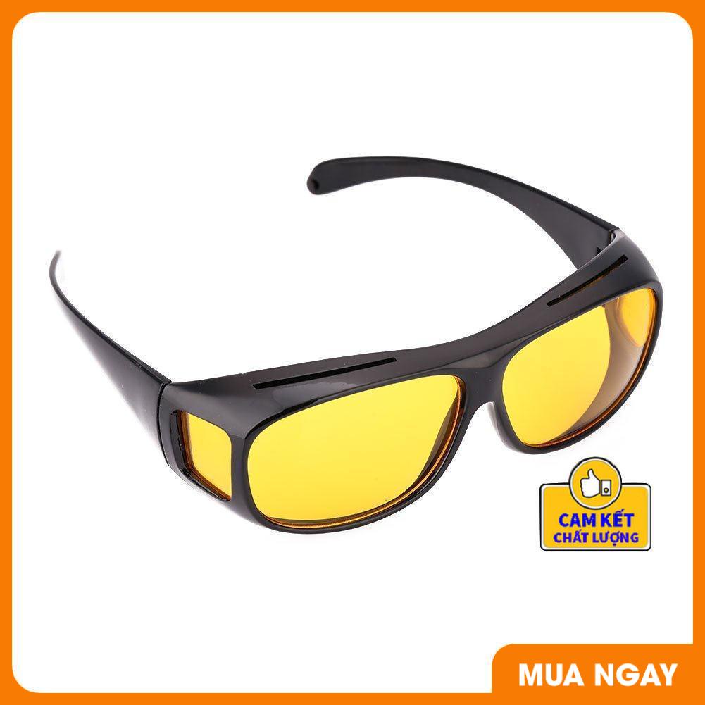 Kính đi đêm - kính nhìn xuyên đêm - kính thời trang - kính chống bụi từ ánh đèn xe đang đi lại trên đường ST