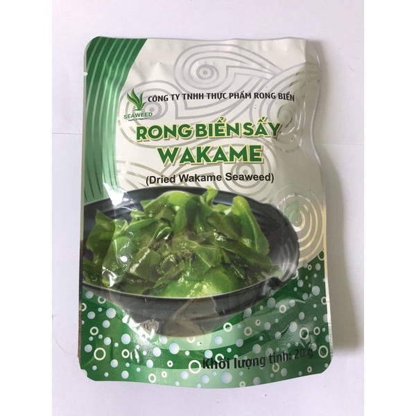 Rong biển sấy Wakame nấu canh 20g-100g