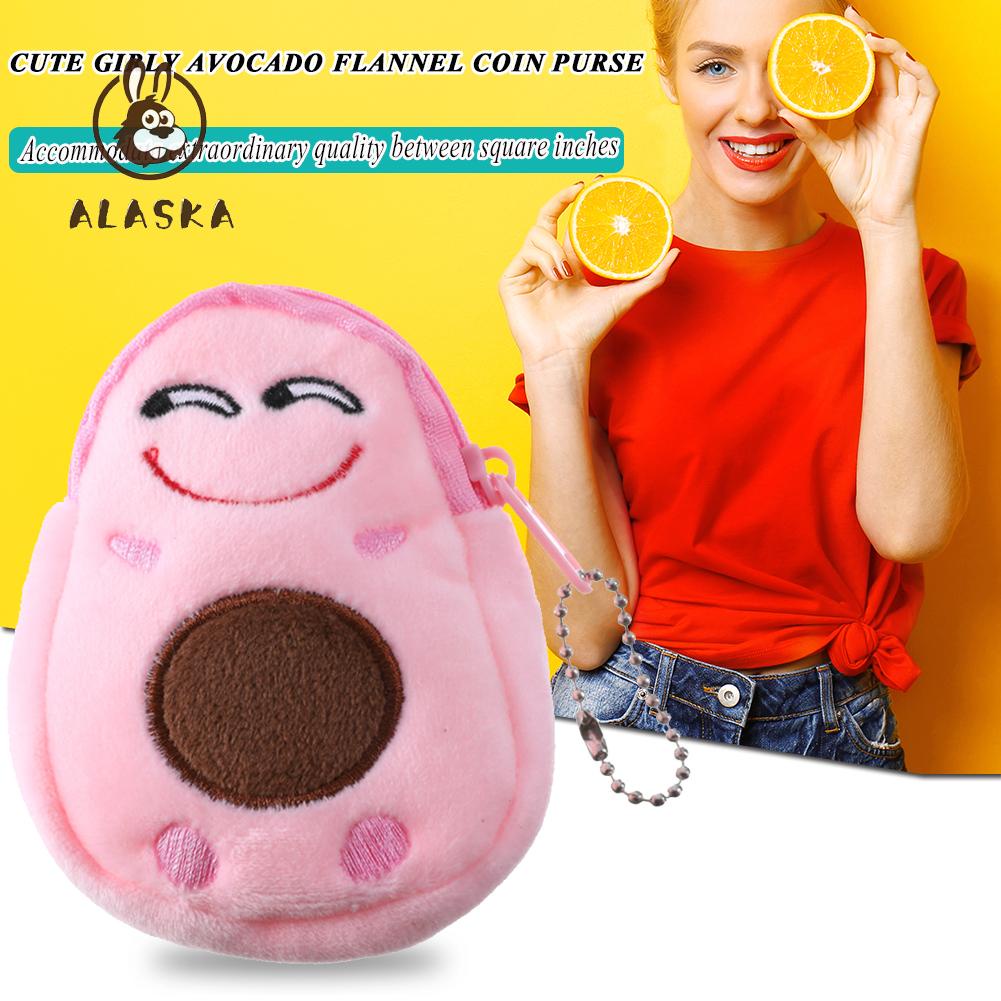 Ví Đựng Tiền Xu Mini Hình Quả Bơ 22-6]