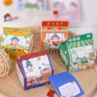 Giấy note hình hộp sữa (Nhiều mẫu kute) - 200 tờ