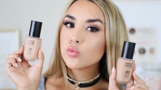 Kem nền make up for ever water blend foundation