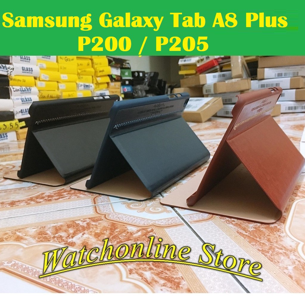 Bao da Kaku Samsung Galaxy Tab A8 Plus 8.0 P200 / P205 2019 (model có bút spen)