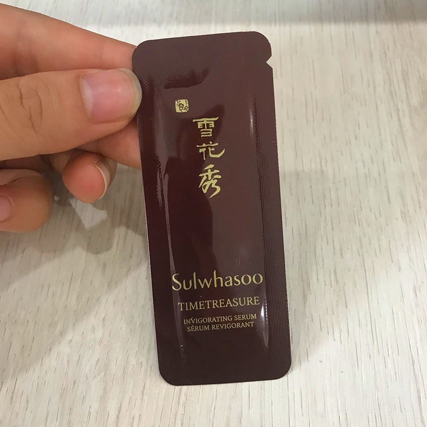 Combo 12 Gói Serum Tinh Chất Chống Lão Hóa Thông Đỏ Sulwhasoo The Ultimate S Serum Le Serum Ultime s 1ml