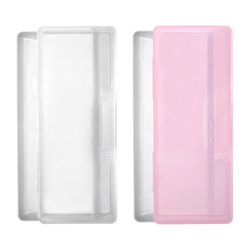 Hộp Nhựa PVC Hình Chữ Nhật Đựng Dụng Cụ Làm Móng
