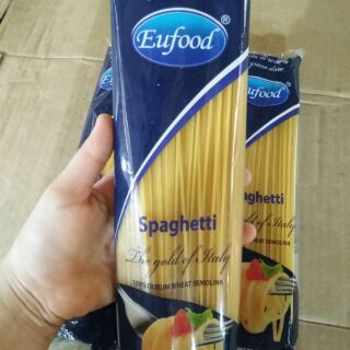 Mỳ spaghetti _ Eufood gói 500gram