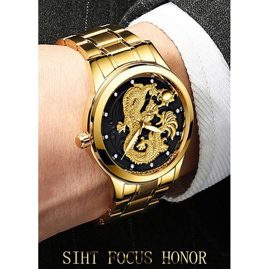 [XẢ HÀNG SẬP KHO] Đồng Hồ Nam Mặt Rồng Siêu Đẹp Siêu Rẻ Siêu Chất | BigBuy360 - bigbuy360.vn