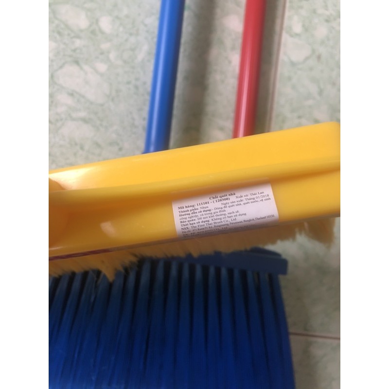 Chổi nhựa Quét Nhà, nước siêu sạch Anchor THÁI LAN GỒM 3 màu