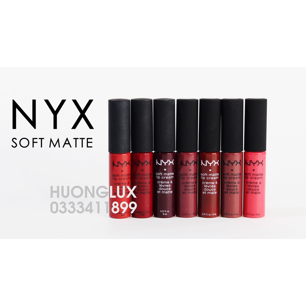 Son kem lì NYX Soft Matte Lip Cream