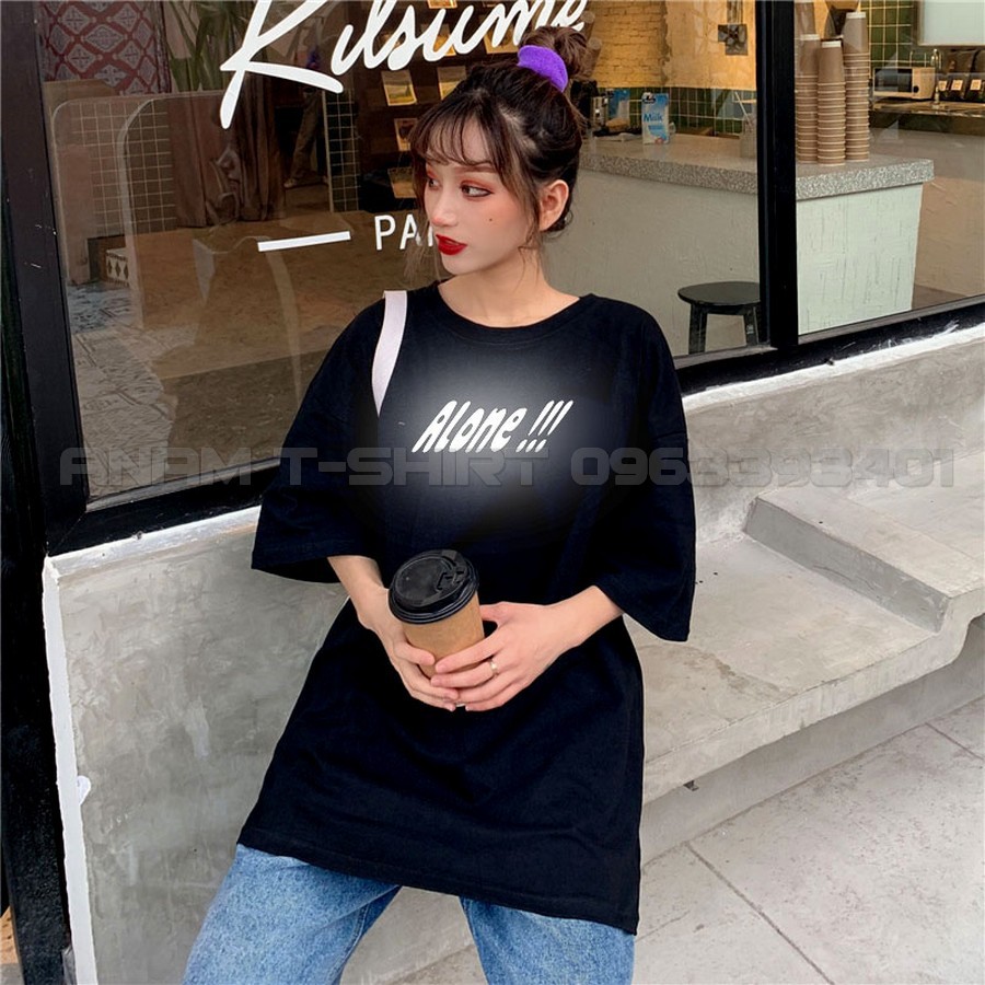 ÁO THUN PHẢN QUANG TAY LỠ NAM NỮ ALONE