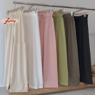 Quần ống rộng culottes nữ cạp chun phong cách Hàn Quốc Red Shop 29116