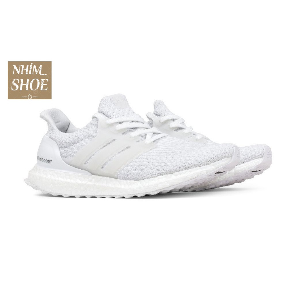 Giày Thể Thao ULTRA BOOST 3.0 Triple White Full Trắng SANG CHOẢNH