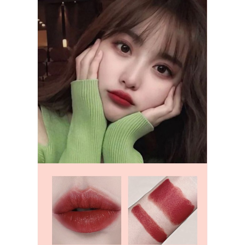 (Hàng Mới Về) Son Tint Kiss Beauty Lâu Phai Thiết Kế Vỏ Son Trái Tim Xinh Xắn 5 Brand-Name | BigBuy360 - bigbuy360.vn