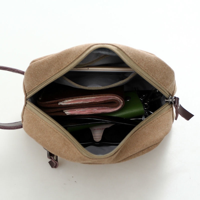 Ví Cầm Tay Bằng Vải Canvas Cỡ Lớn Thời Trang Cho Nam