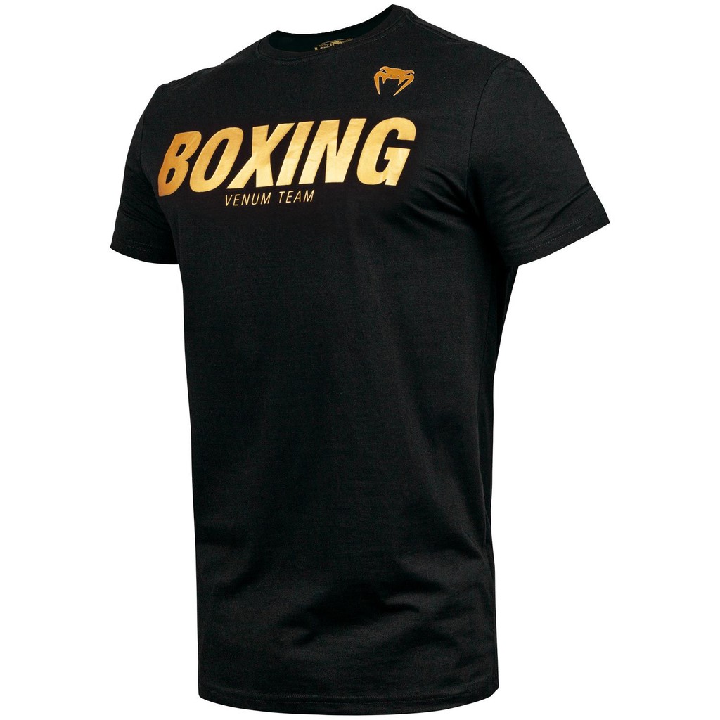 Áo Venum Boxing VT T-Shirt - Black/Gold