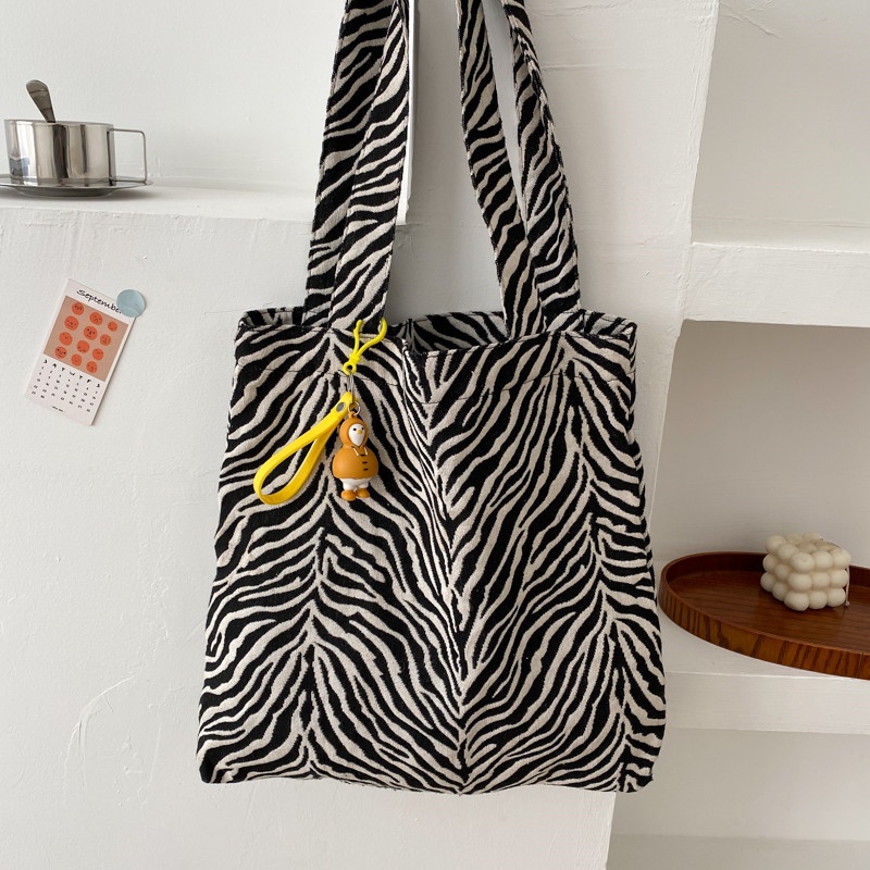 Túi Xách Canvas Sức Chứa Lớn Thời Trang Cho Nữ