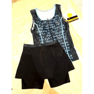 Đồ Bơi Bộ Nữ Người Lớn- Bộ Quần Váy Kiểu Dáng Thể Thao- Nhập Khẩu Hàn Quốc