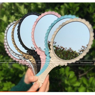 Gương Cầm Tay Mini 💗FREESHIP💗Gương Công Chúa- Màu Ngẫu Nhiên 25cm